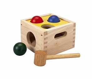 Забивалка Молоток с шарами (Plan toys, 9424k)